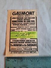 1952 LONDON GAUMONT CINEMA