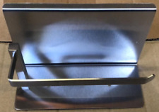 Bathroom Toilet Paper Roll Holder Wall-Mounted With Mobile Phone Storage Shelf