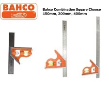 Bahco Combination Set Square Stainless Ruler Choose 150mm, 300mm, 400mm