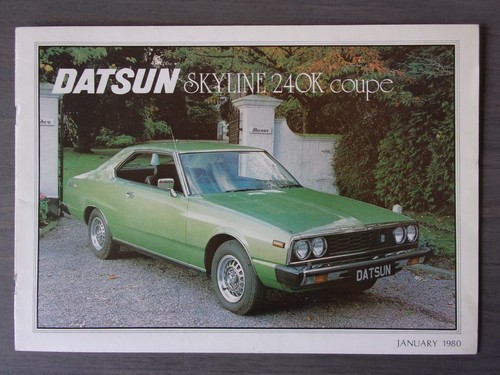 Datsun skyline 240k coupe - datsun,