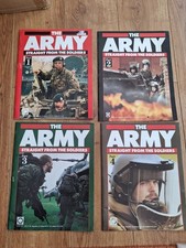 Vintage THE ARMY: STRAIGHT FROM THE SOLDIERS Orbis Magazines 1-4 Bundle 