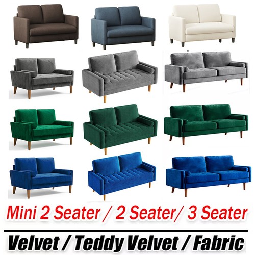 Seater teddy velvet - teddy, sofa