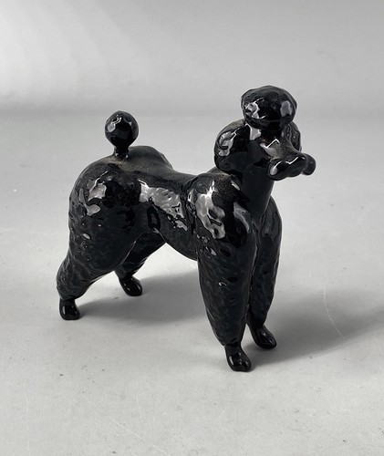 Beswick black gloss - gloss, poodle