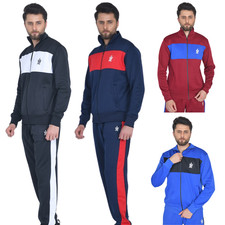 Mens Full Zip Tracksuit Set