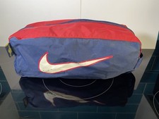 Vintage 90s Nike Arsenal Boot Bag Gunners Football Club AFC 1990s Navy