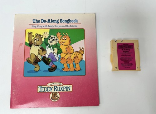 Vintage teddy ruxpin book - vintage,