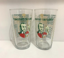 Timothy Taylor's New Design M25 Pint Glasses x 2