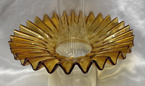 Antique victorian amber glass - victorian,