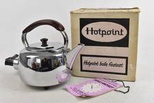 Vintage Hotpoint Electric Kettle Boxed Hi-Speed Retro Chrome - Spares/Repairs 