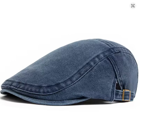 Vintage painter beret flat cap - beret,