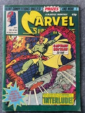 Marvel Super Heroes #389  1982 Captain Britain Alan Moore Rare