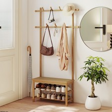 3-In-1 Entryway Bench with 2
