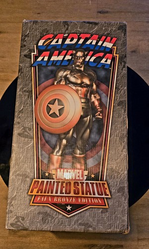 Captain america faux bronze - captain,