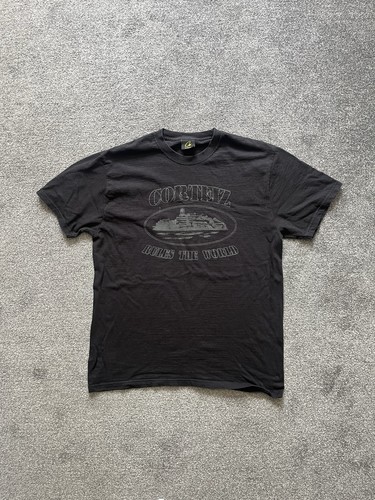 Corteiz black graphic print - corteiz,