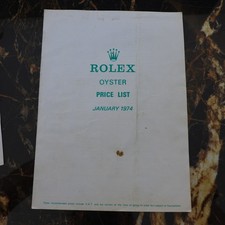 ORIGINAL VINTAGE 1974 ROLEX