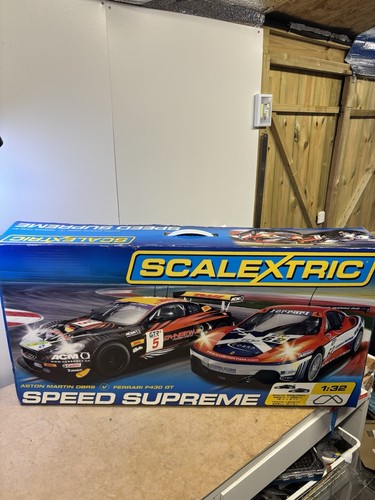 Scalextric speed supreme - speed, aston