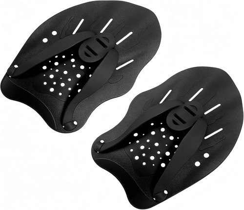 Pair swimming hand paddles - 1,