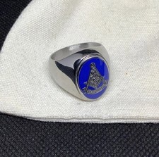 Vintage style masonic ring - style,