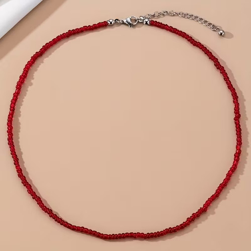 Boho seed beaded strand - seed,