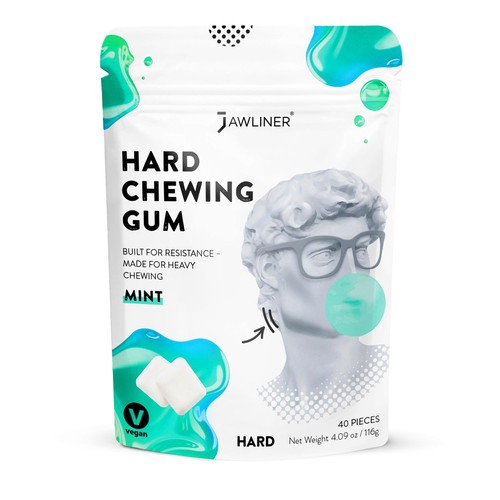 Hard jawline gum for facial - ®,
