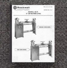 Gap Bed Wood Lathe Instruction