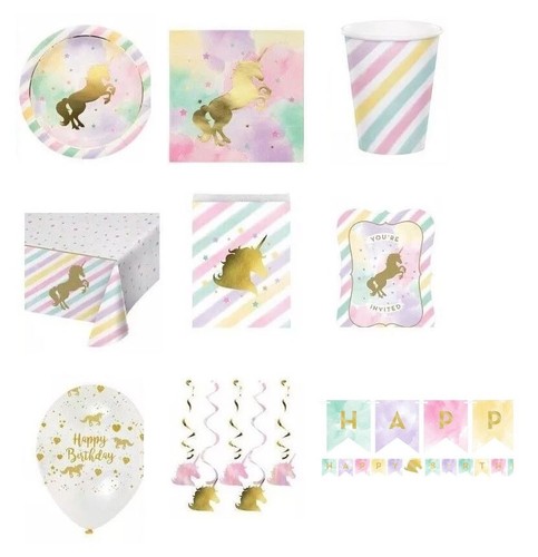 Unicorn party supplies - unicorn,