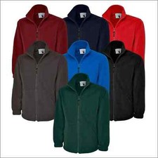 IQONEQ Fleece Full Zipper UNISEX Classic Micro Jacket Casual Work Wear Warm