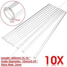 10Pcs Thick Wall Borosilicate