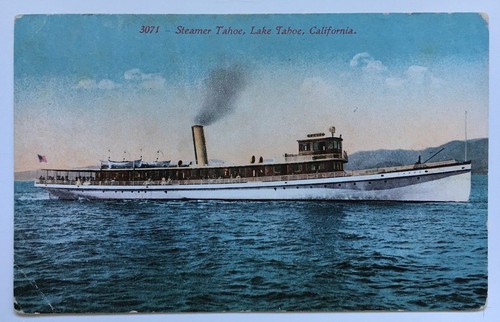 Postcard lake tahoe - postcard,