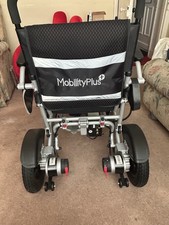 Mobility Plus Ultra Lightweight Instant-Fold Power Wheelchair with Battery