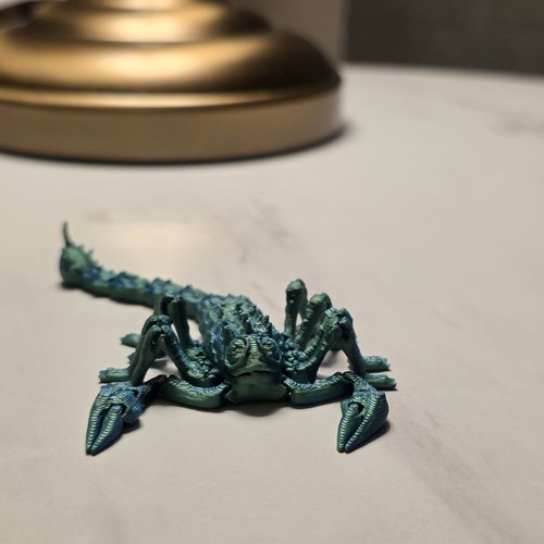 Articulated scorpion fidget - articulated,