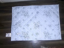 cabbages and roses brigette french blue 2 euro shams   padded