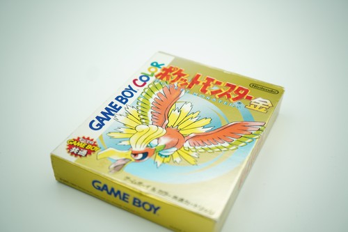 Pokemon gold game boy - gold, color