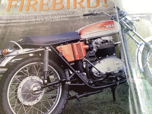 Bsa firebird motorcycle - firebird,