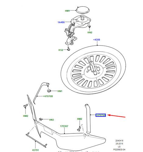 Discovery l319 spare - lr,