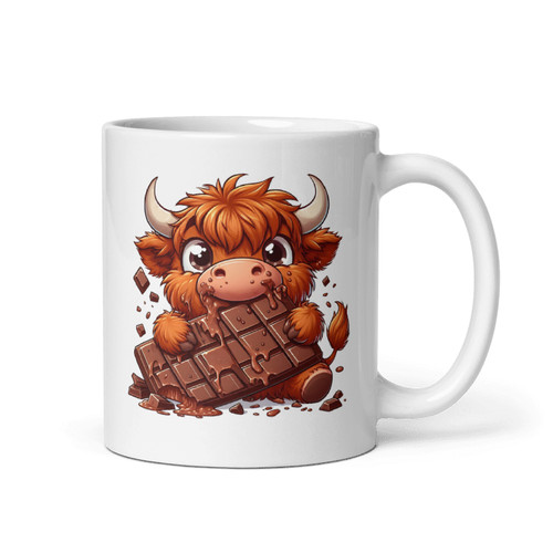 Cute highland cow personalised - highland,
