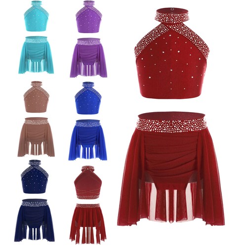 Girl rhinestones backless - girl,