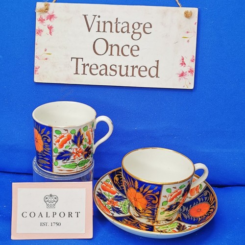 Coalport imari true trio - coalport,