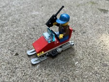 Lego 1730 Snow Scooter Skidoo Snowmobile 100% Complete 