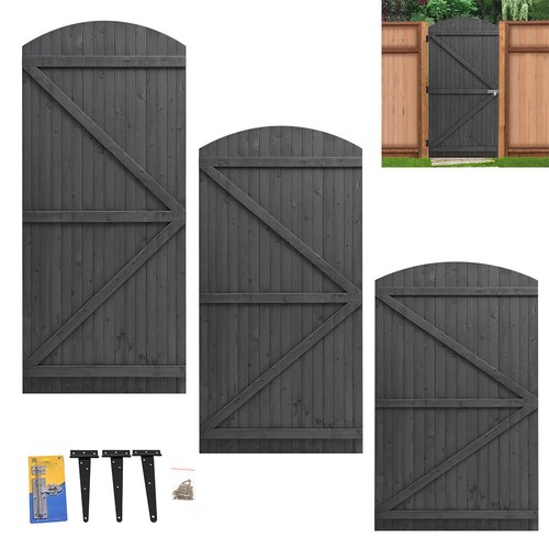 Privacy wooden garden gate - wooden,