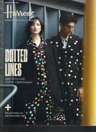 Harrods magazine february - magazine, february/