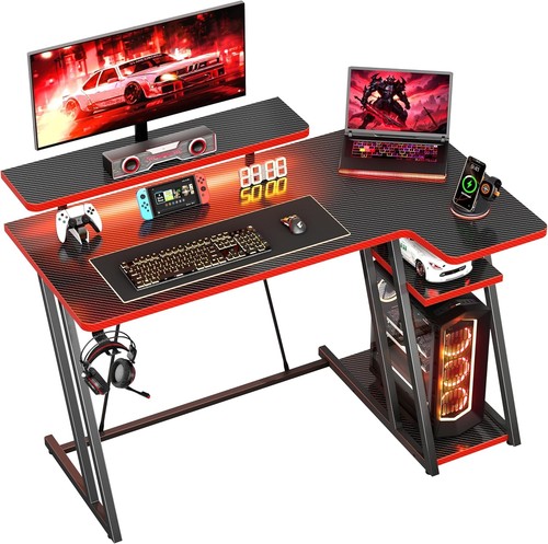 Gaming desk with led - desk,