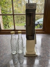 Soda stream Classic 1980s vintage +2 Mixer Bottle + Gas Bottle Working retro 