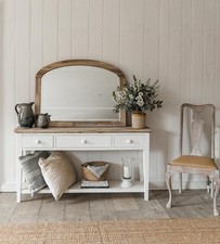 Florence White Console Table