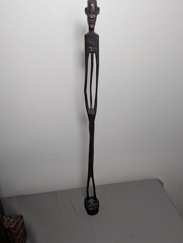 African vintage wooden hand - wooden,