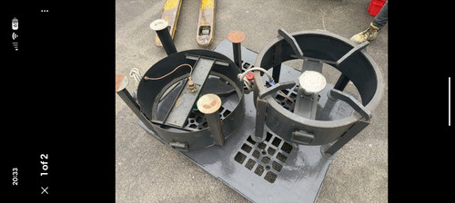 Cast iron commercial burner - cast,
