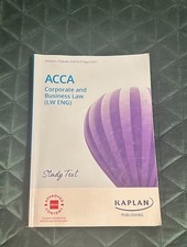 Kaplan - ACCA - LW - ENG - Corporate and Business Law 