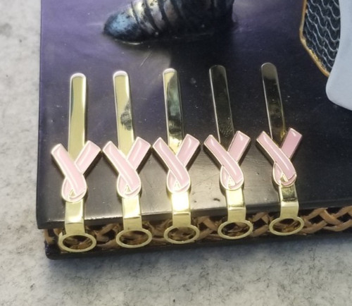 Gold plated breast cancer - gold,