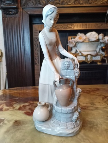 Lladro nao girl the water - nao,