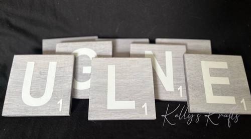 Grey large wooden - grey,